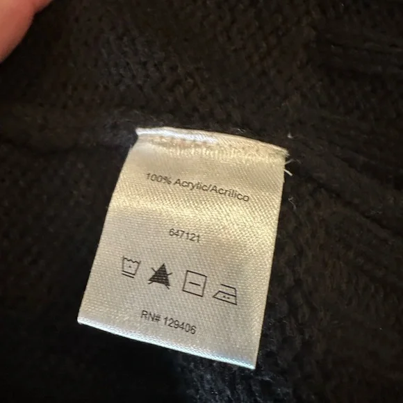 Venus Long Duster Cardigan Sweater Size Small Gold Button Captain Military - Picture 7 of 8